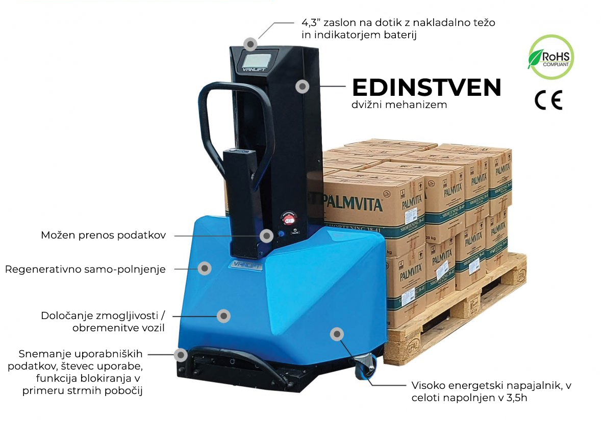 vanlift slovenija viličar